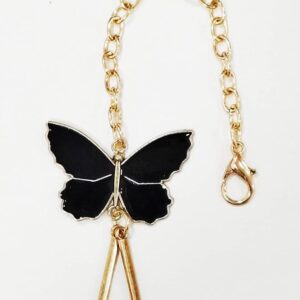 Metal Charm Purse Bag Hanging Decoration, Purse Clutch Bag Handbag DIY Decorative Fancy Design Chain Elegant Halo Dyeing Metal Charm Purse Accessories